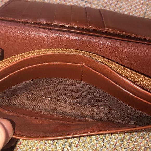 BURBERRY Nova Check Plaid Canvas Leather BiFolding Long Wallet - Picture 14 of 16